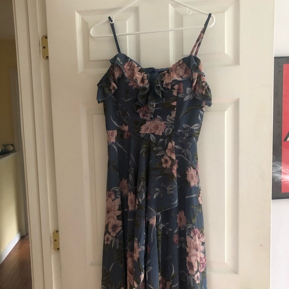 Shein High-Low Flowy Dress - Picture 3 of 8